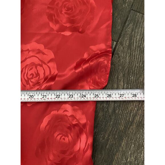 Red Rose VINTAGE NWT Mervyn’s Touche’ LA 80’s 90’s shirt Top M L ? - Picture 2 of 6